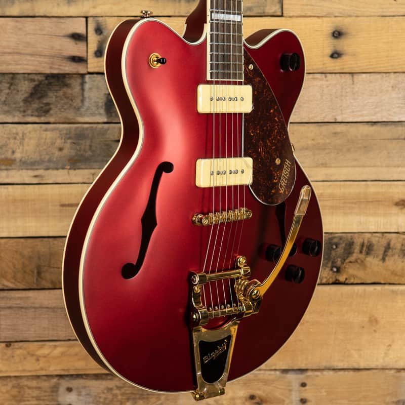 Gretsch 2622TG-P90 Candy Apple Red | Reverb