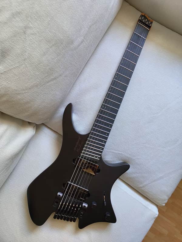 Strandberg Guitars Boden Metal NX 7 Tremolo - Black Granite, Fishman Fluence Multiscale Headless image 1
