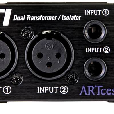 ART DTI Dual Transformer Isolator DI Box Passive Stereo Hum Eliminator image 1