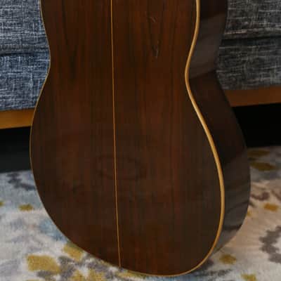 Early 1900's French Parlor Guitar - Mirecourt René Gérome Salon, Gypsy Parlor - Romantic Nylon String image 9