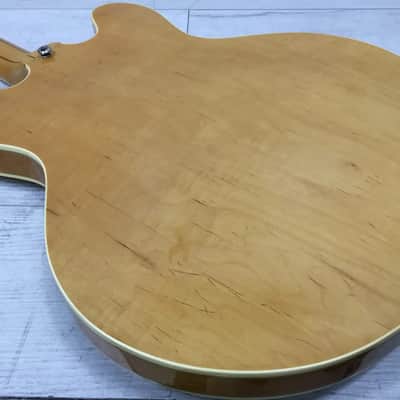 Epiphone Sheraton Electric Semi Hollowbody Guitar MIJ Japan - Natural image 6