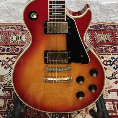 RARE! Greco EG500 Custom Super Real Cherry Burst 1980 Fujigen Japan image 2