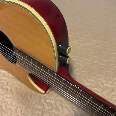 Chet Atkins signed Vantage VTC-40 1996 - Honey Gold/Red “A piece of history” image 4