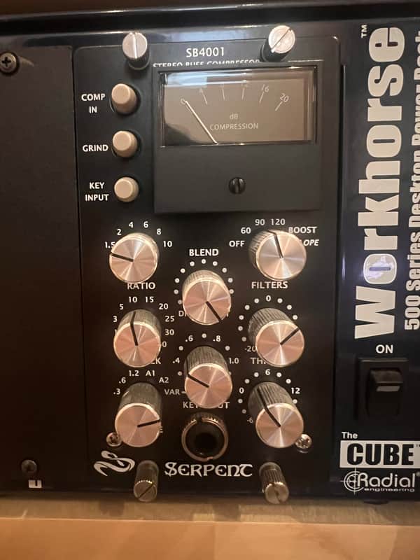 Serpent Audio SB4001 500 Series Stereo Buss Compressor Module 2020 image 1