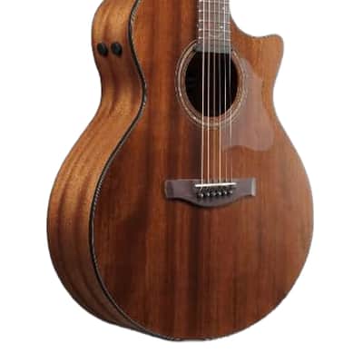 Ibanez AE295LLGS Left-Handed AE Body Acoustic Guitar (Natural Low Gloss) image 5