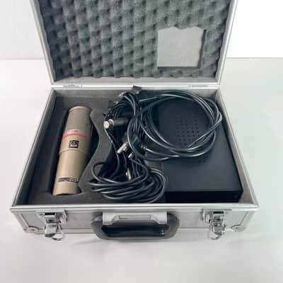 AKG SolidTube Large Diaphragm Cardioid Tube Condenser Microphone 2000s - Nickel Bild 2