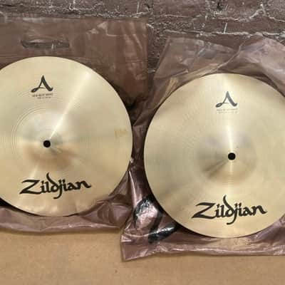 Zildjian A Series New Beat Hi-Hat Cymbal Pair - 12 Inches image 1