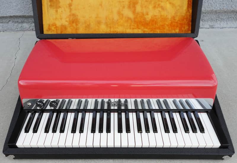 Fender Rhodes Celeste - Fiesta Red 49 key - Serviced w/Restoration - Extremely Rare image 1