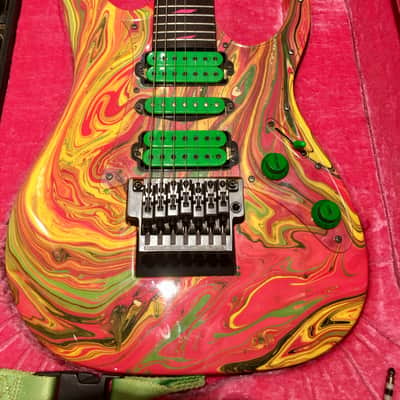 Ibanez Universe UV77 MC - Multicolour 1990 image 10