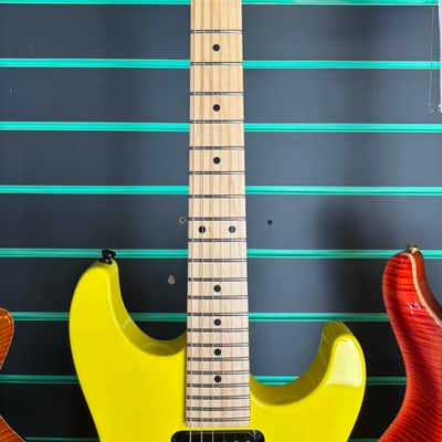 Fender Limited Edition HM Strat Frozen Yellow 2019 Electric Guitar image 6