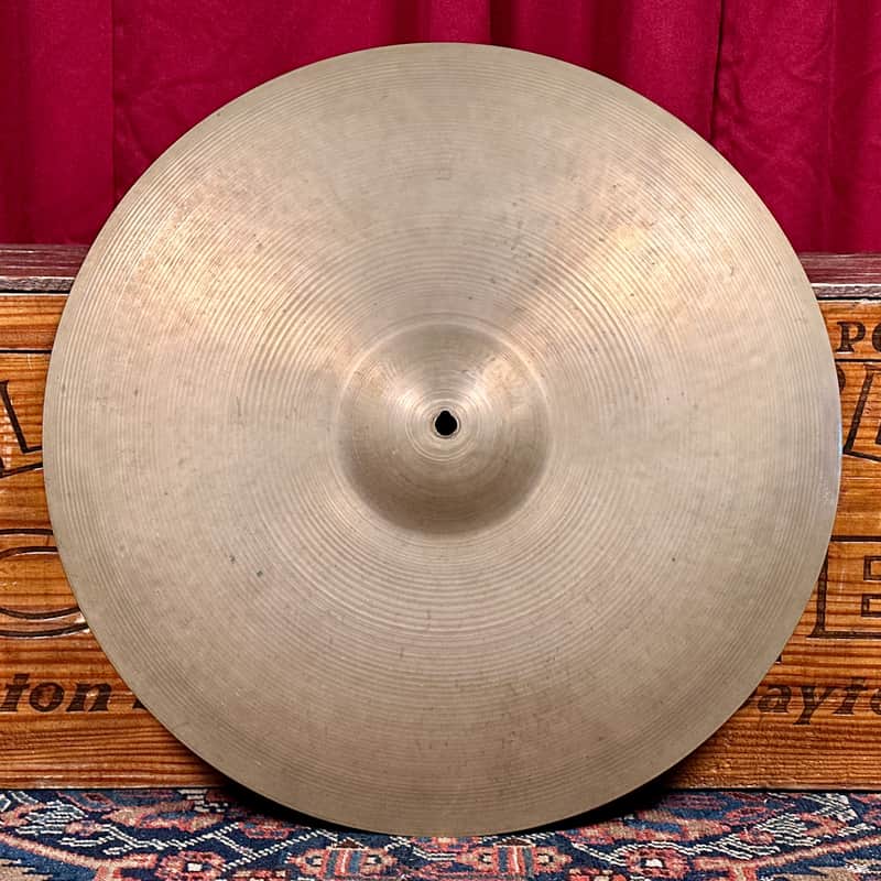 19" Zildjian A 1950s Small Stamp Ride Cymbal 1870g *Video Demo* image 1
