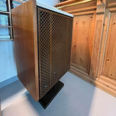 JBL L101 Lancer 101 Vintage Speakers – Original Grilles & Marble Tops – Excellent Condition image 3