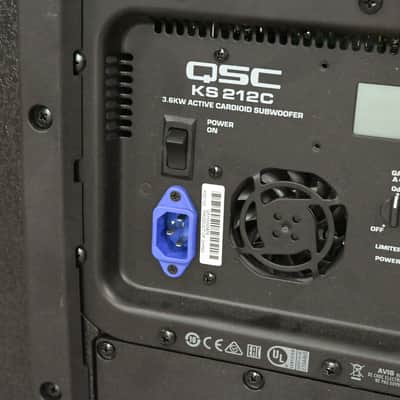 QSC KS212C Powered 3600W Dual 12-inch Cardioid Subwoofer CG015DL *ASK FOR SHIPPING* image 10