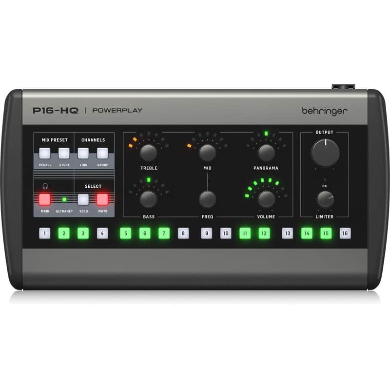 Behringer P16-HQ Personal Monitoring Mixer image 1