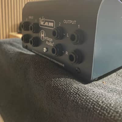 Heritage Audio Baby RAM Passive Desktop Monitor Controller 2020 - 2021 - RAF Blue Grey image 4