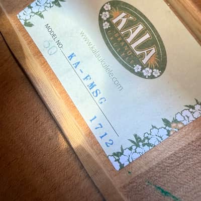 Kala KA-FMSG Soprano Ukulele – Spalted Maple – Made in China – Used – Good Condition image 2