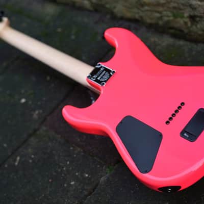 Charvel Sean Long Signature Pro-Mod San Dimas® Style 1 HH HT M - Neon Pink(1) image 10