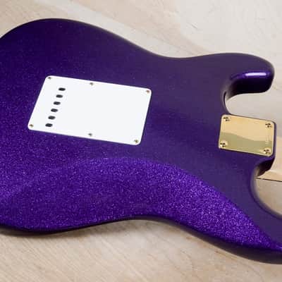 Fender Custom Shop 1960 Reissue Stratocaster NOS 2010 Purple Sparkle w/ OHSC, COA, Case Candy image 7