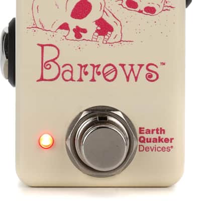 EarthQuaker Devices Barrows Fuzz Pedal - White image 1