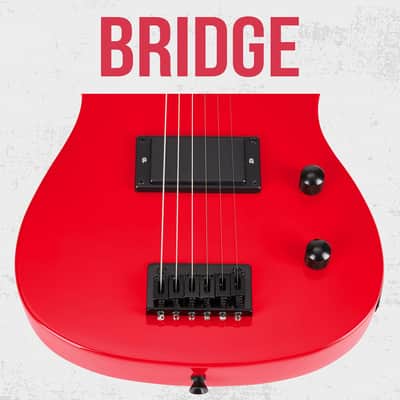 Electric Guitar Kit for Beginner, Intermediate & Pro Players with Guitar, Amp Cable, 6 Picks | Solid Wood Body, Volume/Tone Controls, 5-Way Pickup - Red image 3