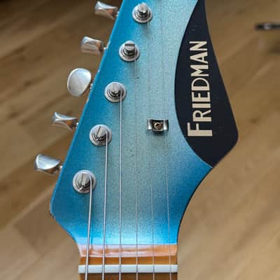 Friedman Vintage S 2025 - Heavy Relic Turquoise Sparkle image 6