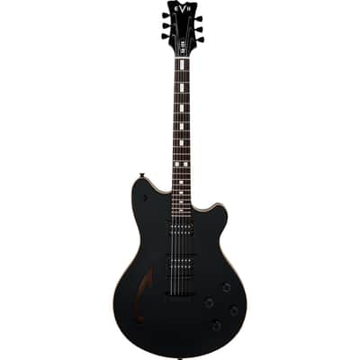 EVH SA 126 Standard Electric Guitar, Piano Black image 1