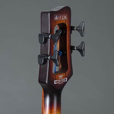 Ibanez Bass Workshop UB804-MOB Upswing Mahogany Oil Burst - Electric Contrabass image 5
