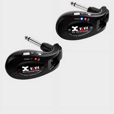 Xvive Audio U2 Digital Wireless System 2.4 GHz for Guitars-Red/Black image 4