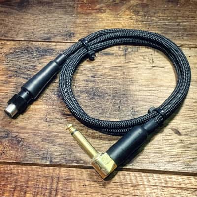 David Laboga / HiEnd Guitar Cable for Wireless Shure 77cm / 30,3''/ Locking Mini XLR 4pin / WA305 use by SCORPIONS, Steve Stevens, ERIC GALES image 5