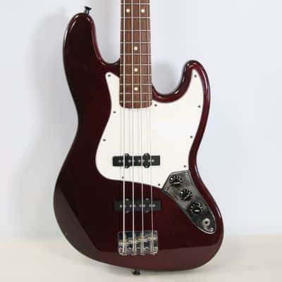 Fender Standard Jazz Bass with Rosewood Fretboard 1998 - 2008 - Midnight Wine image 1
