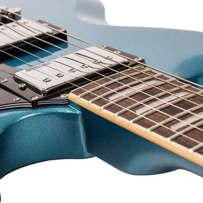 Vintage VS6V Reissued with Vintage Style Vibrato - Gun Hill Blue (VS6VGHB) image 6