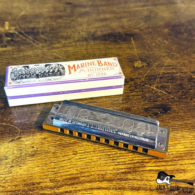 Hohner Marine Band 'G' Harmonica (1970s - Silver) image 1
