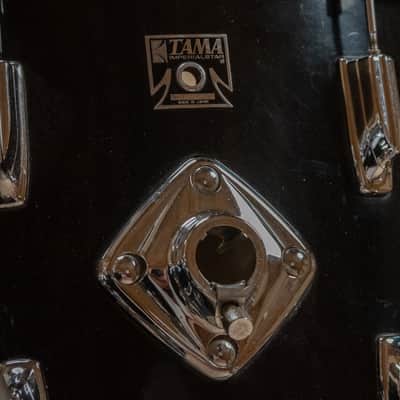 1980s Tama Imperialstar in Black Gloss -14x26, 10x14, 16x16 image 5