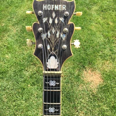 A Beautiful and Rare  - Hofner Committee Acoustic Guitar Brunette 1960/61 image 4