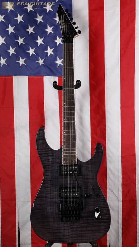 ESP LTD M-200 FM - See Thru Black image 1