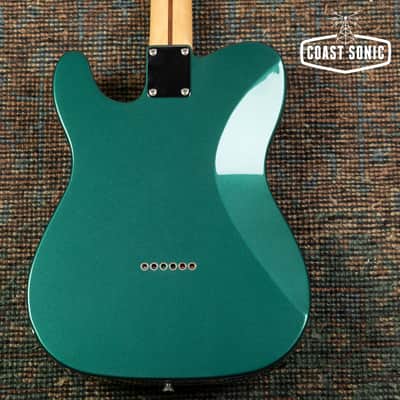 2023 Fender FSR Hybrid II Telecaster Sherwood Green w/ Matching Headstock Japan MIJ image 3