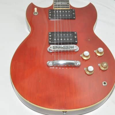 YAMAHA SG-800 Double cutaway Electric Guitar Ref No 7590 image 2