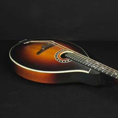 Eastman MD304E Electric A Style Oval Hole Electric K&K Mandolin with Bag image 15
