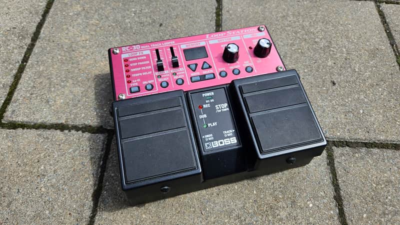 Boss RC-30 Loop Station 2011 - Present - Red image 1