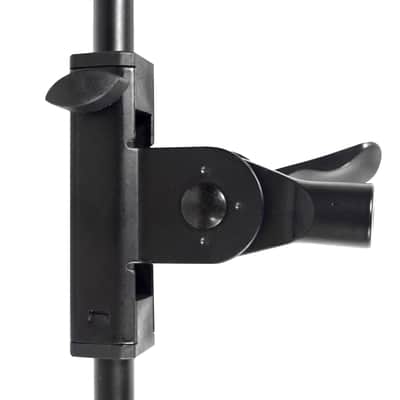 Pro Audio DJ Microphone Boom Stands w Pink XLR Cables, Clips & Bags 4 Pack image 14