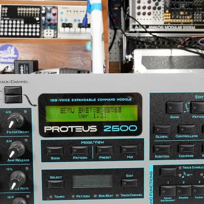 E-MU Systems Proteus 2500 Rackmount 128-Voice Sampler Module 2001 - Black image 4
