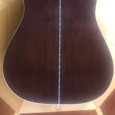 100% ORIGINAL 1970s Sigma by Martin DR-7 ACOUSTIC GUITAR MIJ w/ GIG BAG CASE image 11