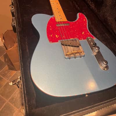 Fender Vintera Road Worn '50s Telecaster 2020 - 2021 - Lake Placid Blue image 2