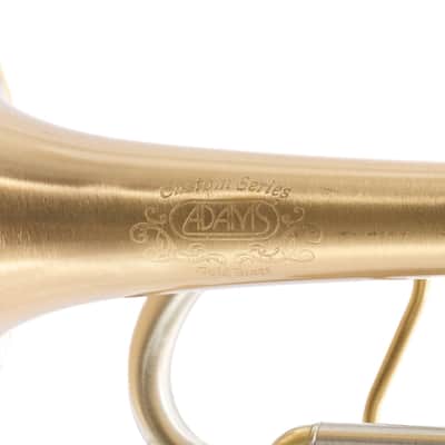 Adams A4 Shepherd's Crook Bb Trumpet in Matte Lacquer SN 48562 image 2
