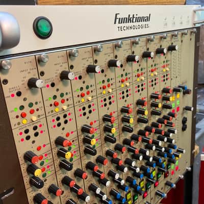 Cadac 8 Channel Mic Pre Eq Input x 4 Output 8x4 “G Type” Mixer Rack w/ Fader Unit • Vintage image 8