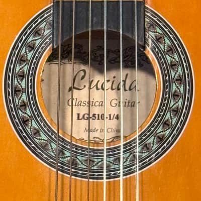 Lucida LG-510-1/4 Student Classical Guitar, 1/4 Size image 2