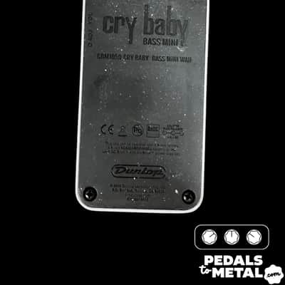 Dunlop CBM105Q Cry Baby Mini Bass Wah 2016 - Present - White - X15639 image 6