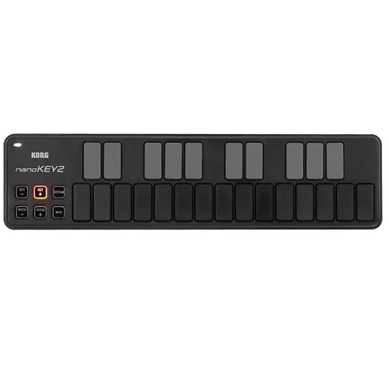Korg NanoKEY 2 Slimline USB MIDI Keyboard Controller image 2