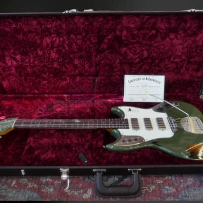 Frank Brothers Sonar - Olive Drab over Tobacco Sunburst. NEW (Authorized Dealer) image 11