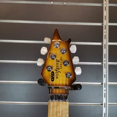 EVH Wolfgang Special HT with Hard Tail Fine Tuning Tailpiece Tobacco Burst image 7
